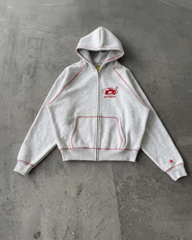 VELO STUDIO Heavyweight Full-Zip Hoodie